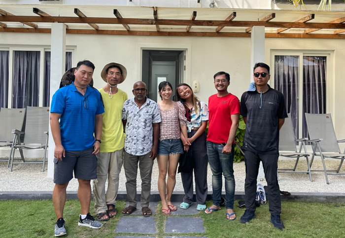 Maldives group photo Maldives group photo