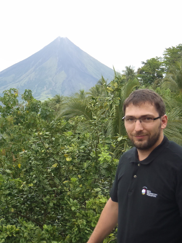 Growing up, Asst. Prof Taisne wanted to study volcanoes so he could save people’s lives (Source: Benoit Taisne)