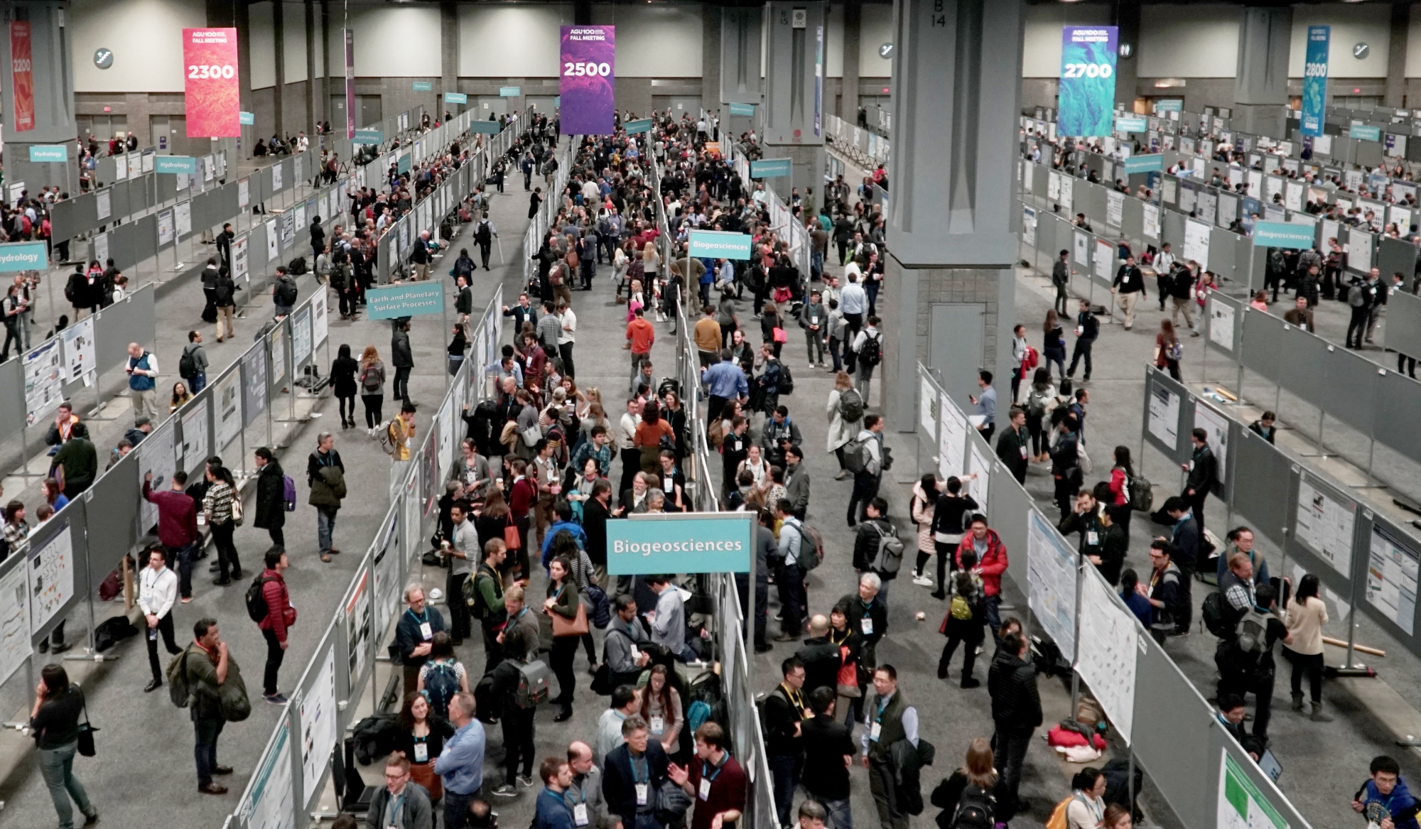 The 2018 AGU Fall Meeting was held at the Walter E. Washington Convention Center in Washington, DC (Source: Antoinette Jade/Earth Observatory of Singapore)