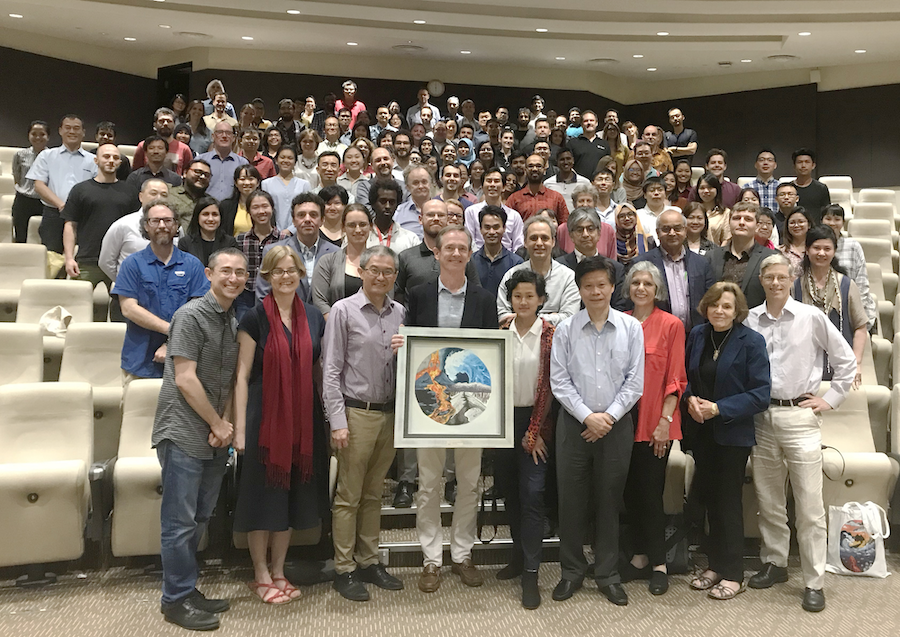 EOS researchers and staff during the EOS Annual Meeting in January 2020 (Source: Earth Observatory of Singapore) 