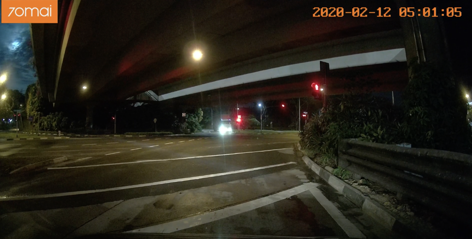 The fireball as seen in Singapore from the Jalan Bahar flyover next to the Nanyang Technological University campus (Source: thelimpeh/Reddit) The fireball as seen in Singapore from the Jalan Bahar flyover next to the Nanyang Technological University campus (Source: thelimpeh/Reddit)