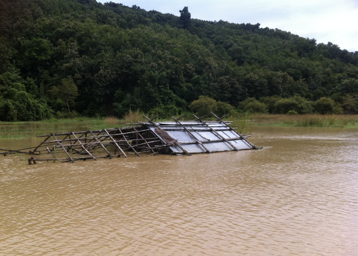 This house was submerged by the monsoon flooding (Source: Syed Idros/Earth Observatory of Singapore) This house was submerged by the monsoon flooding (Source: Syed Idros/Earth Observatory of Singapore)