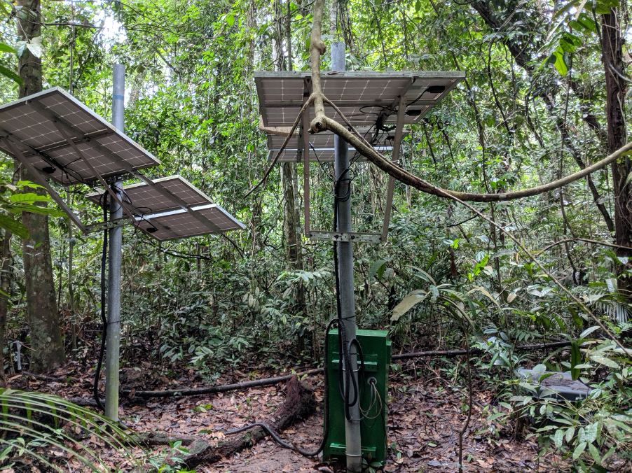 A station from the Singapore Infrasound network (Source: Anna Perttu/Earth Observatory of Singapore)