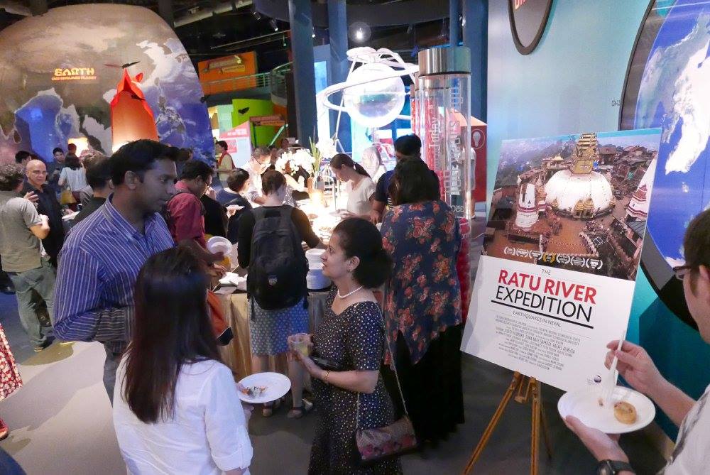 The Ratu River Expedition documentary film launched at the Singapore Science Centre in May this year. (Source: Daniel Ho)