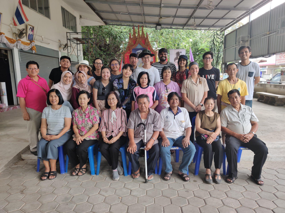 Field Lab participants with Foundation for Older Persons' Development (FOPDEV). One of the themes explored during the Field Lab was identifying and addressing the needs of vulnerable groups, such as the elderly (Source: Understanding Risk Field Lab Chiang Mai Urban Flooding Facebook) Field Lab participants with Foundation for Older Persons' Development (FOPDEV). One of the themes explored during the Field Lab was identifying and addressing the needs of vulnerable groups, such as the elderly (Source: Understanding Risk Field Lab Chiang Mai Urban Flooding Facebook)