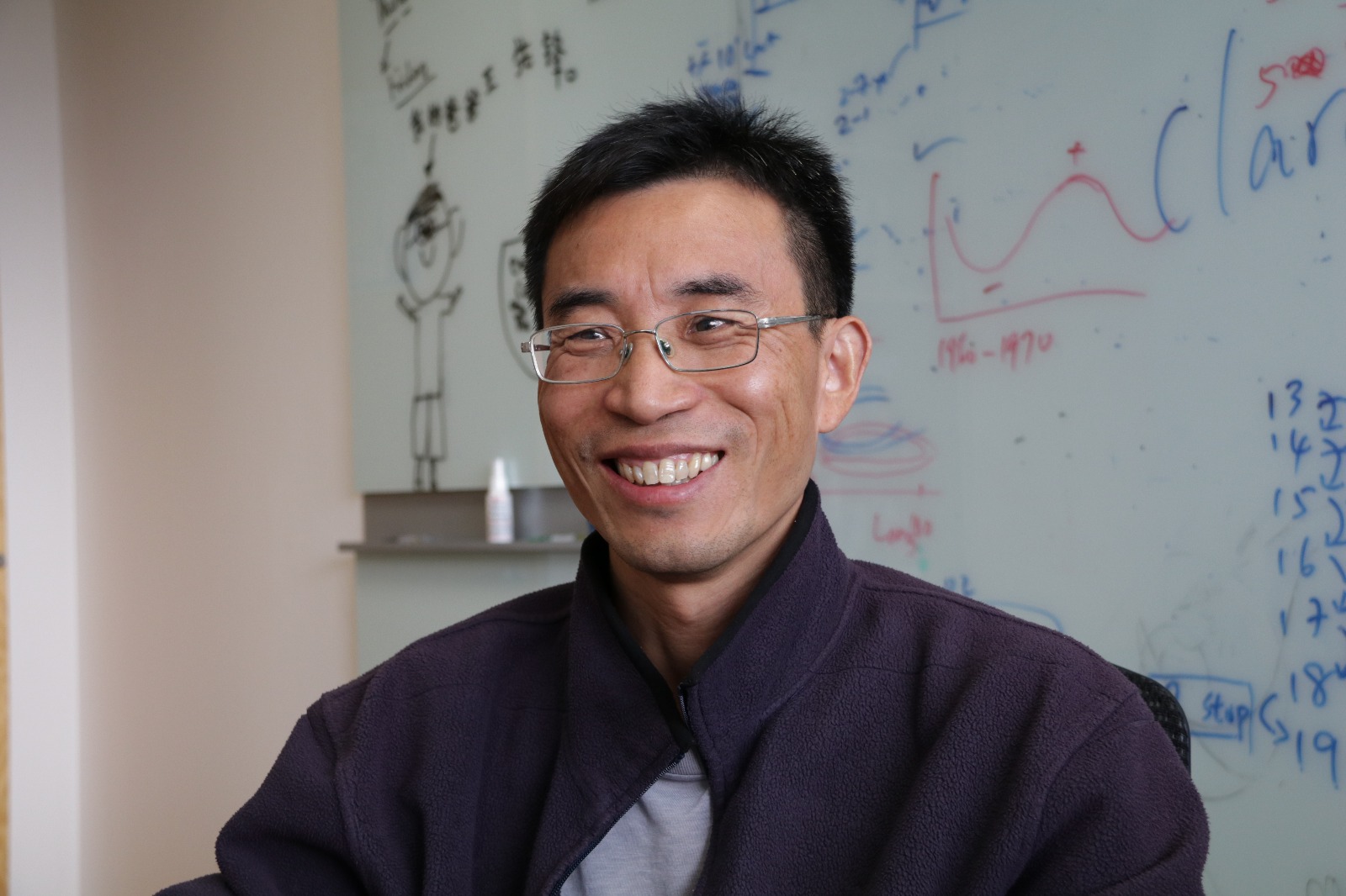 Asst. Prof Wang is a Principal Investigator at the Earth Observatory of Singapore (Source: Rachel Siao)