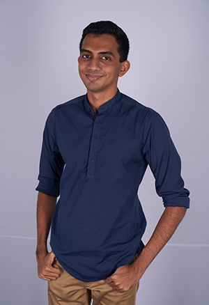 PhD student Yudhishthra Nathan (Source: Earth Observatory of Singapore)