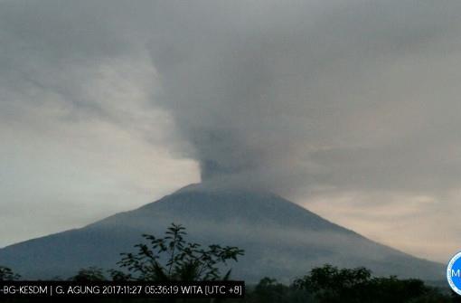 Agung Volcano, Bali - Eruption Update