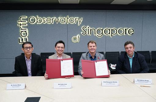 NTU Singapore and Singapore Land Authority collaborate to use  satellite data for environment research