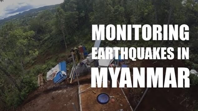 Monitoring tectonic activity through the Myanmar Seismic Network