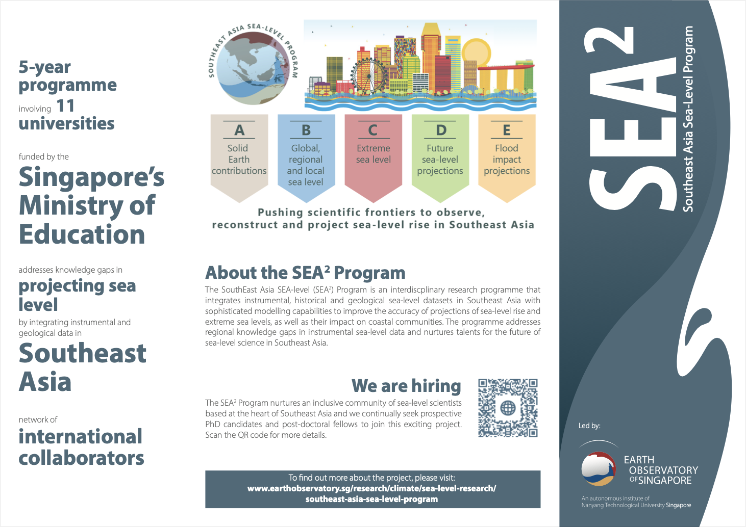 SEA2 Job Opportunities Brochure Cover